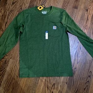 Carhartt Forest Green Long Sleeve Tee